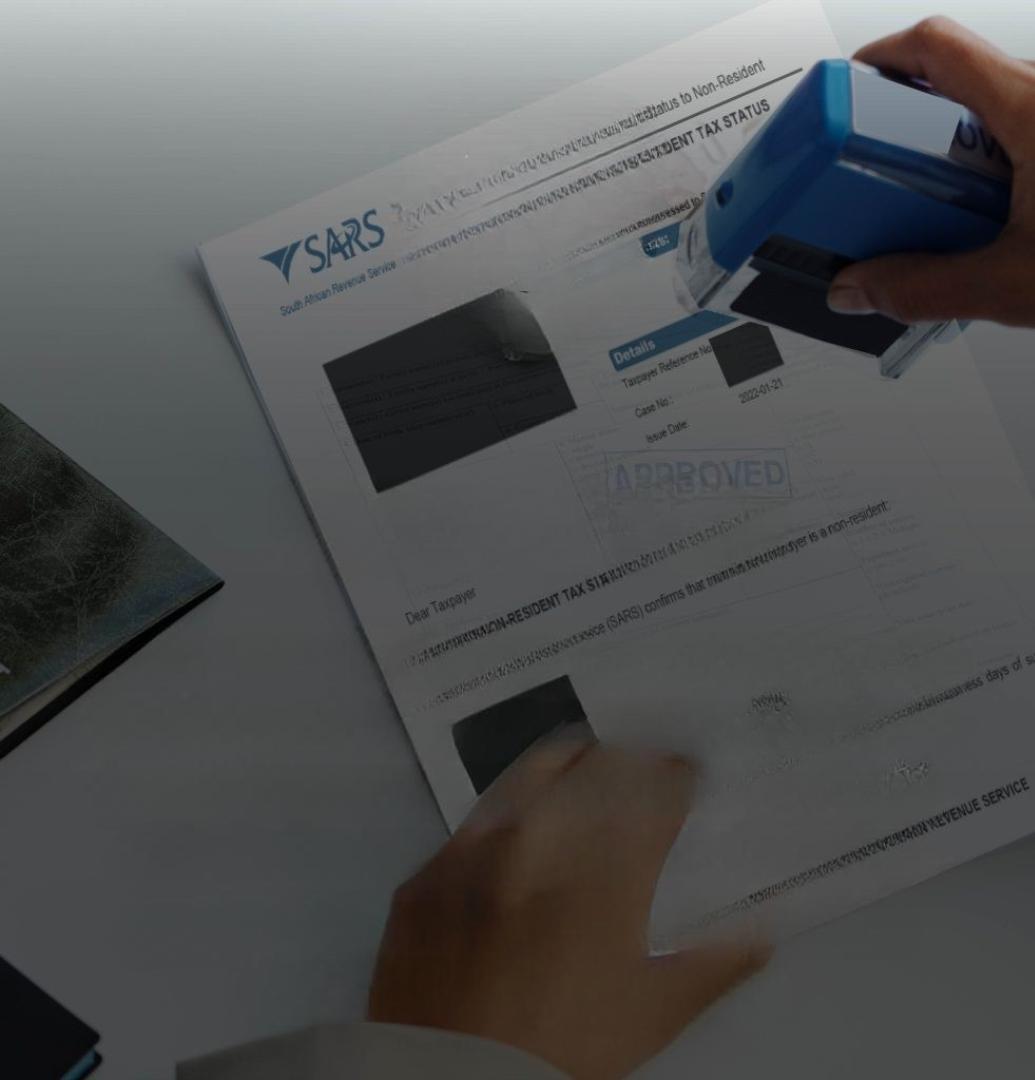 SARS confirmation letter